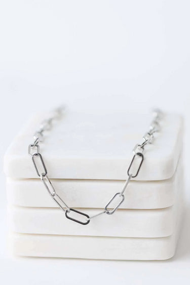 Cheryl Paperclip Necklace